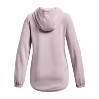 Sudadera Iridiscente con Capucha y Logo Grande Armour Fleece® para Niña