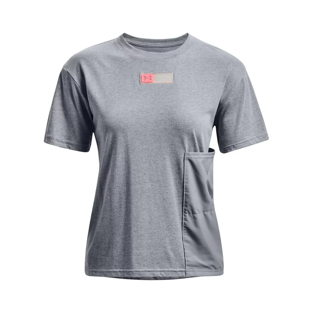 Playera UA Armour+ con Bolsillo para Mujer