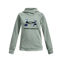 Girls' UA Rival Fleece Big Logo Hoodie