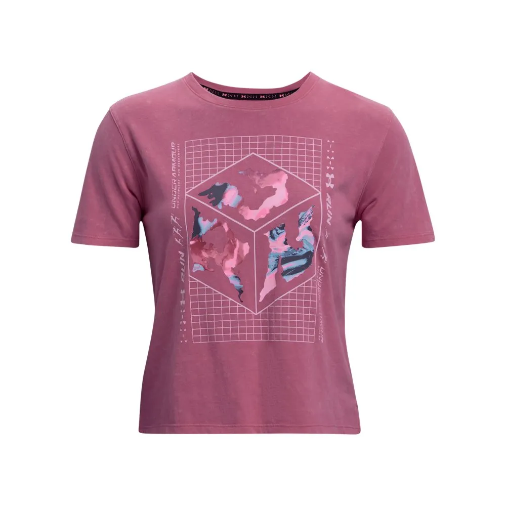 Playera de manga corta UA Run Anywhere para mujer