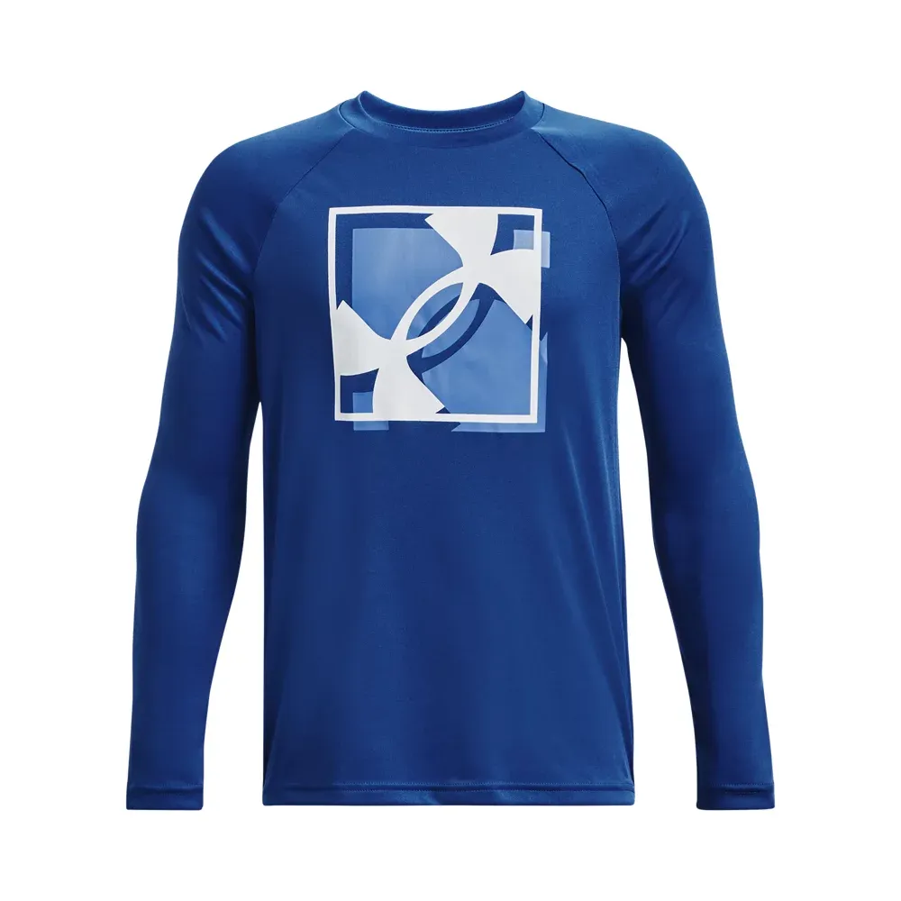 Boys' UA Velocity Branded Long Sleeve