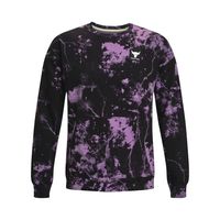 Men's Project Rock Rival Fleece Disrupt Printed Crew