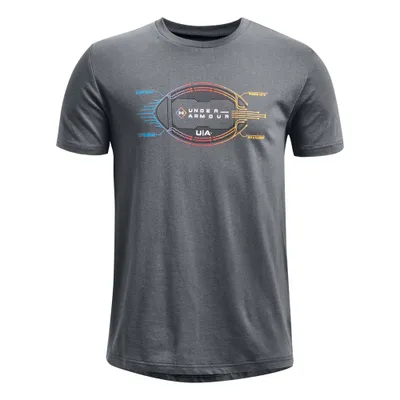 Boys' UA Schematic Football Short Sleeve