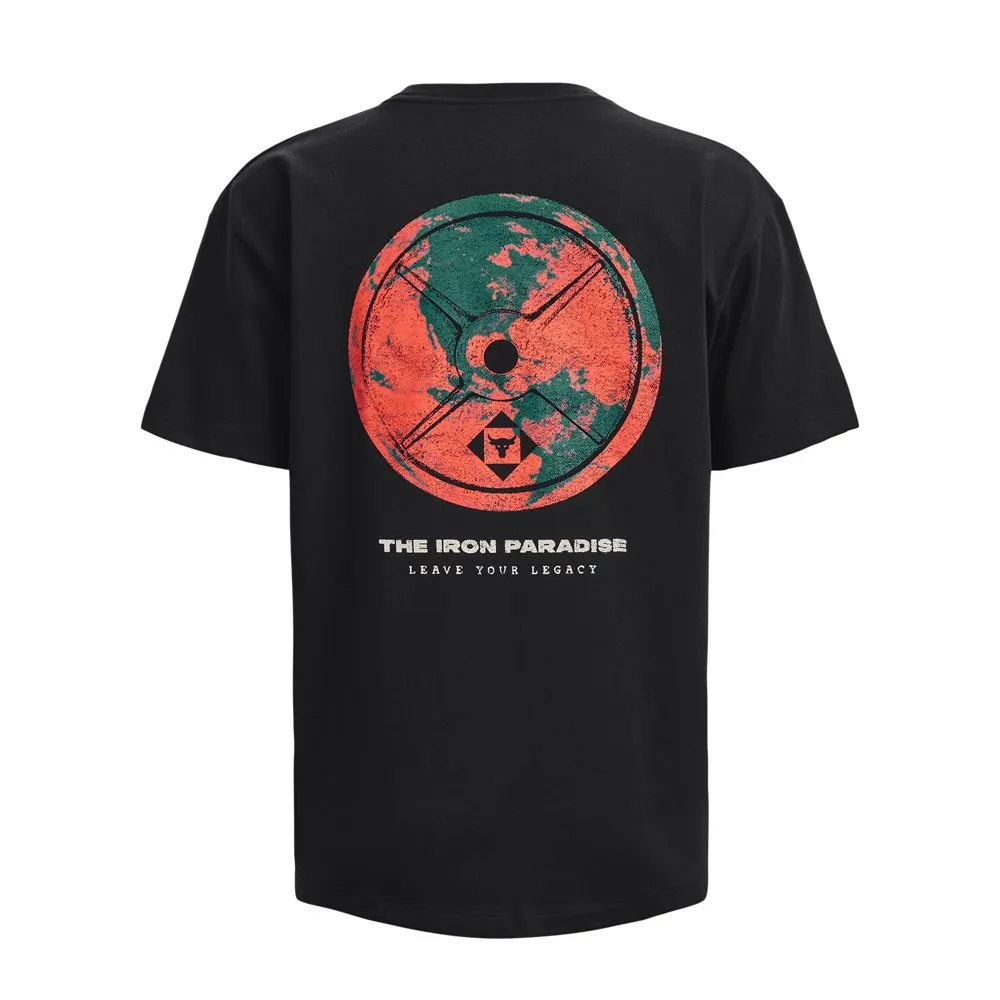 Playera de manga corta Project Rock Globe para mujer