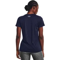 Playera Cuello en V UA Twist Tech™ para Mujer