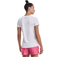 Playera Manga Corta UA Velocity V-Neck para Mujer