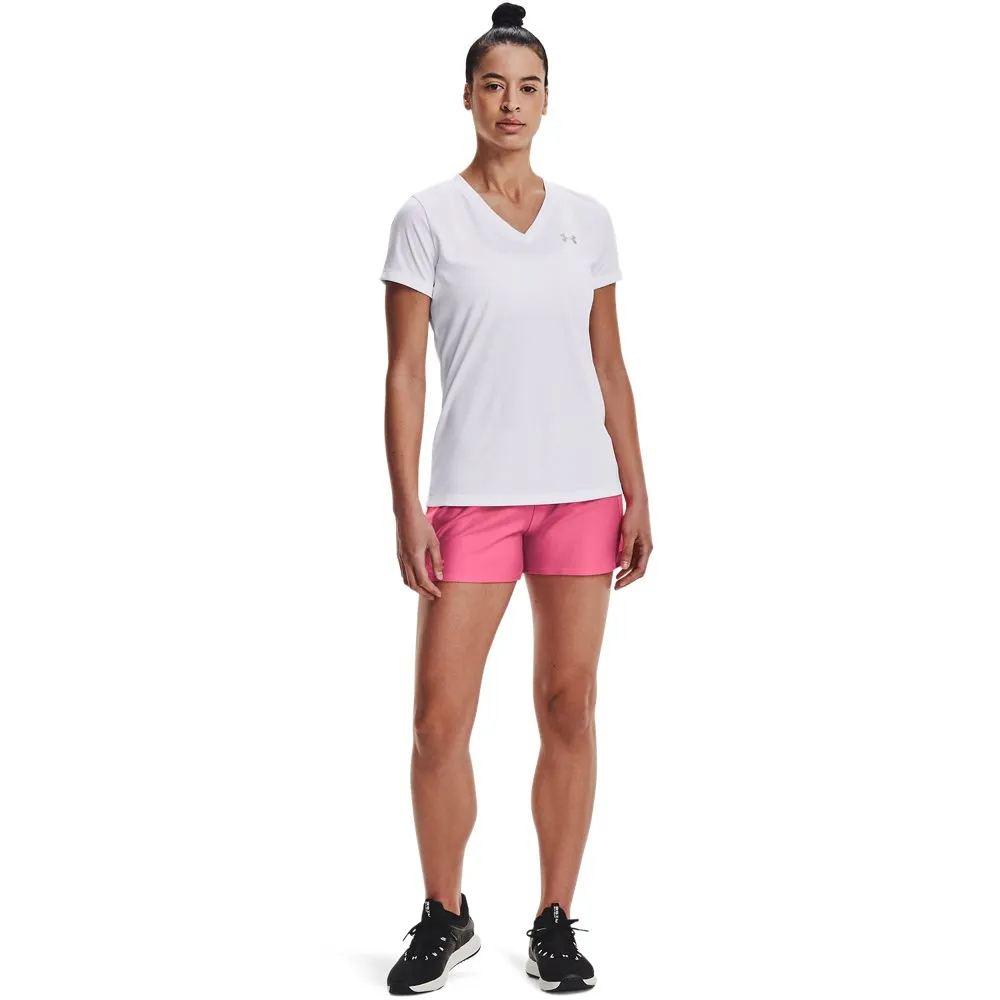 Playera Manga Corta UA Velocity V-Neck para Mujer