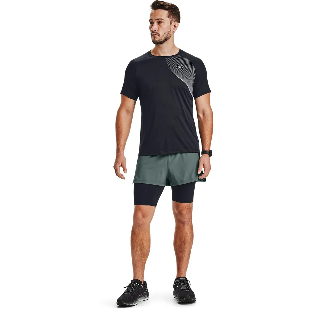 Shorts UA RUSH™ Run 2-in-1 para Hombre