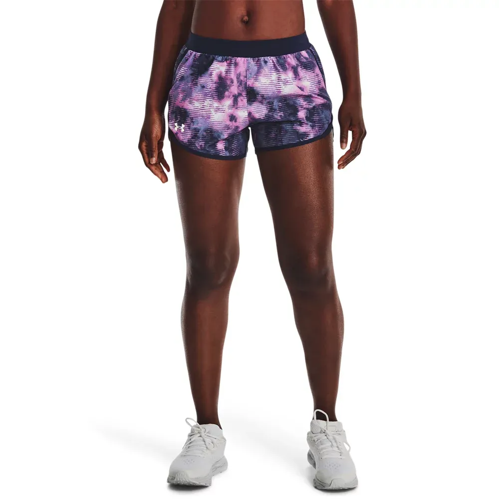 Shorts UA Fly-By 2.0 Printed para Mujer