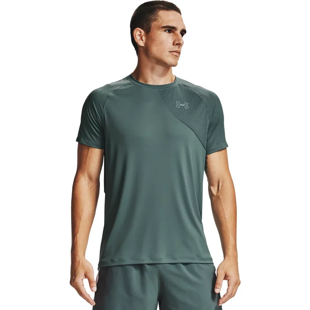 Playera Manga Corta UA Qualifier Iso-Chill Run para Hombre