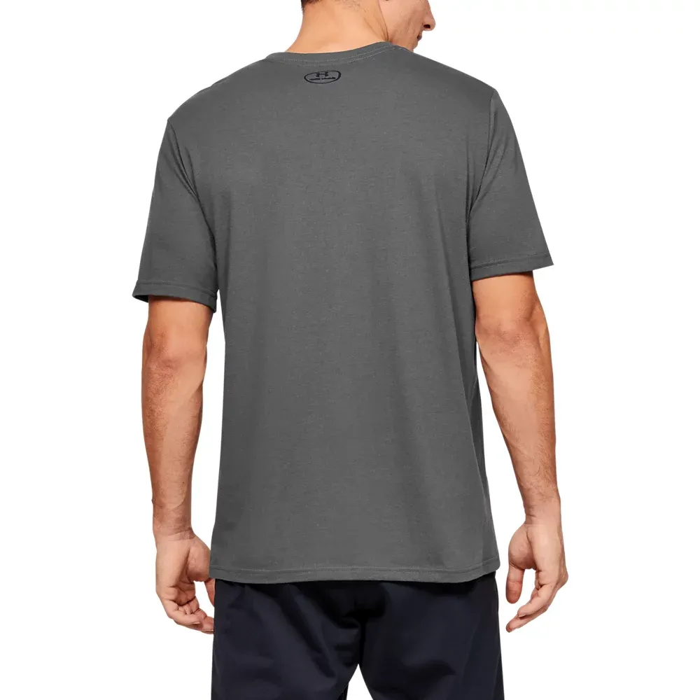 Playera Manga Corta UA Lockup para Hombre