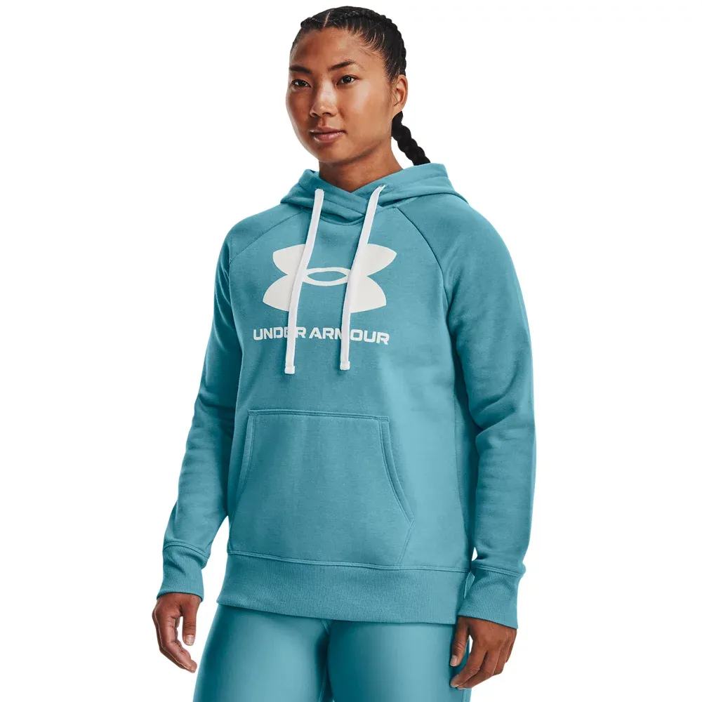  Under Armour, sudadera de polar con medio cierre, para mujer,  Azul, XS : Ropa, Zapatos y Joyería