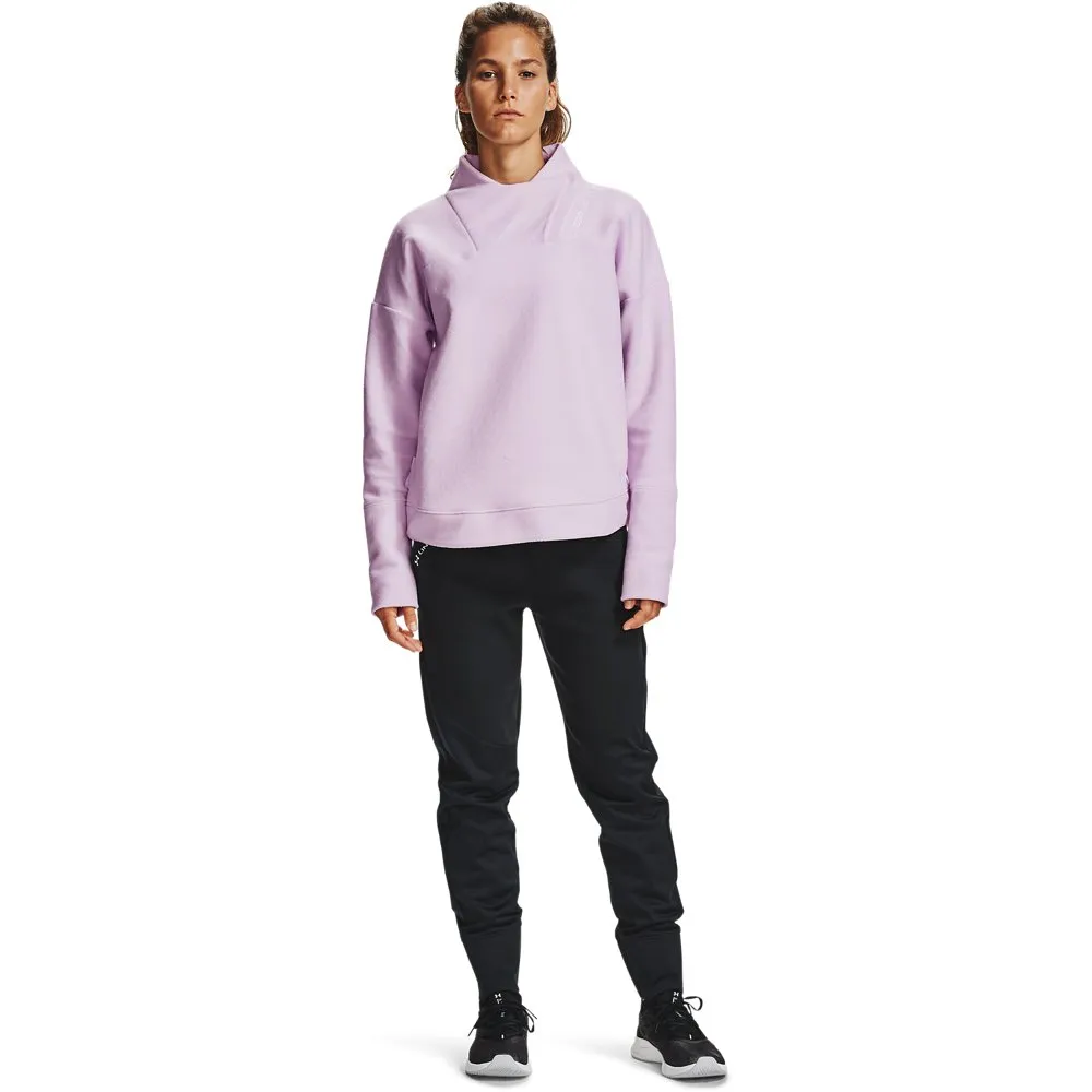 Sudadera Under Armour Rival Fleece Wrap Neck de Mujer