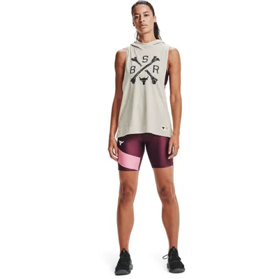 Shorts Project Rock HeatGear® Bike para Mujer