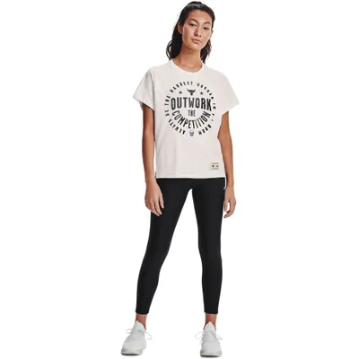 Playera Manga Corta Project Rock Outwork para Mujer