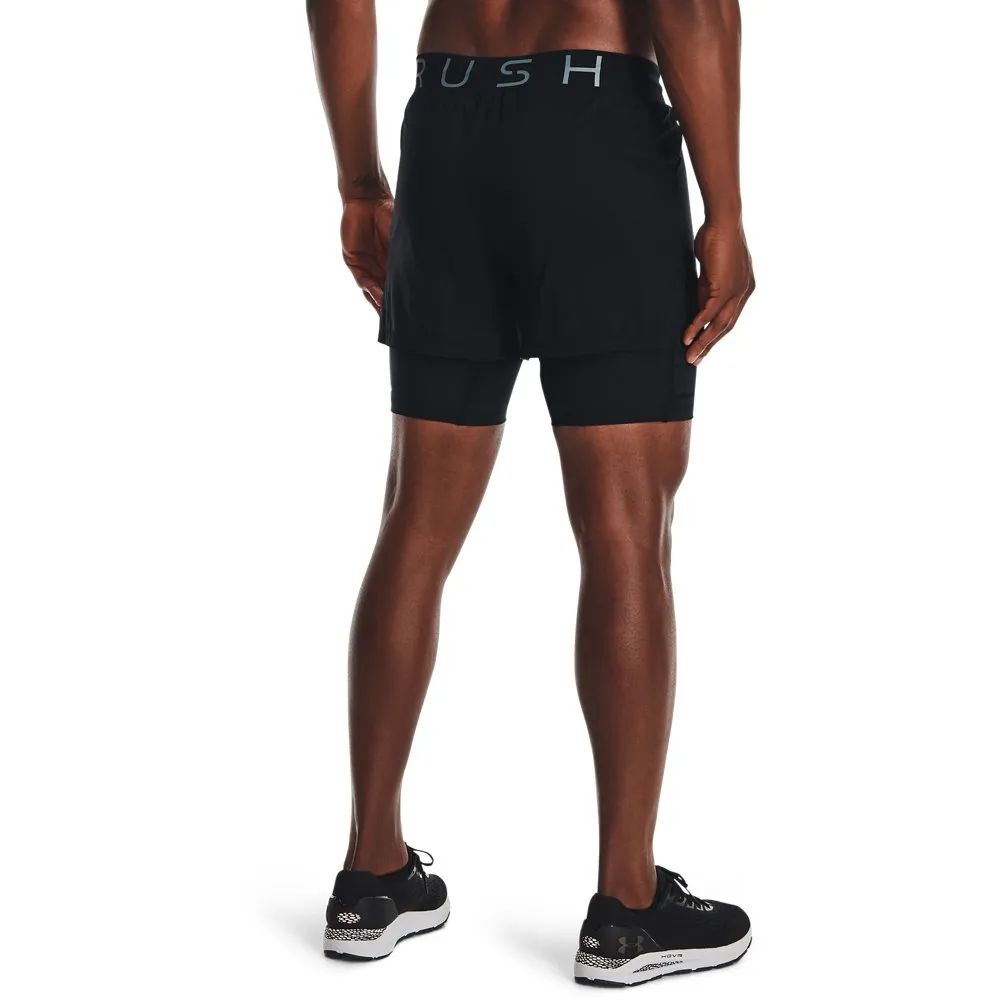 Shorts UA RUSH™ Run 2-in-1 para Hombre