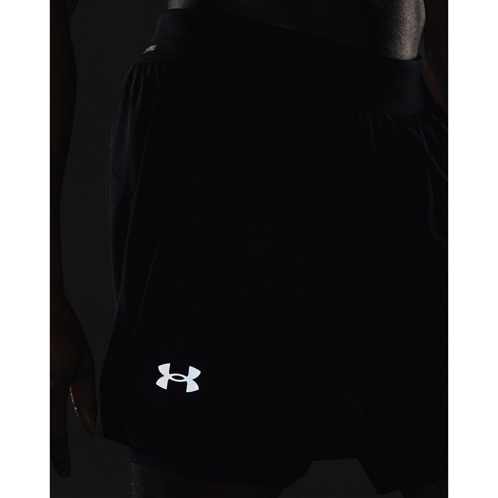 Shorts UA Iso-Chill Run 2-in-1 para Hombre