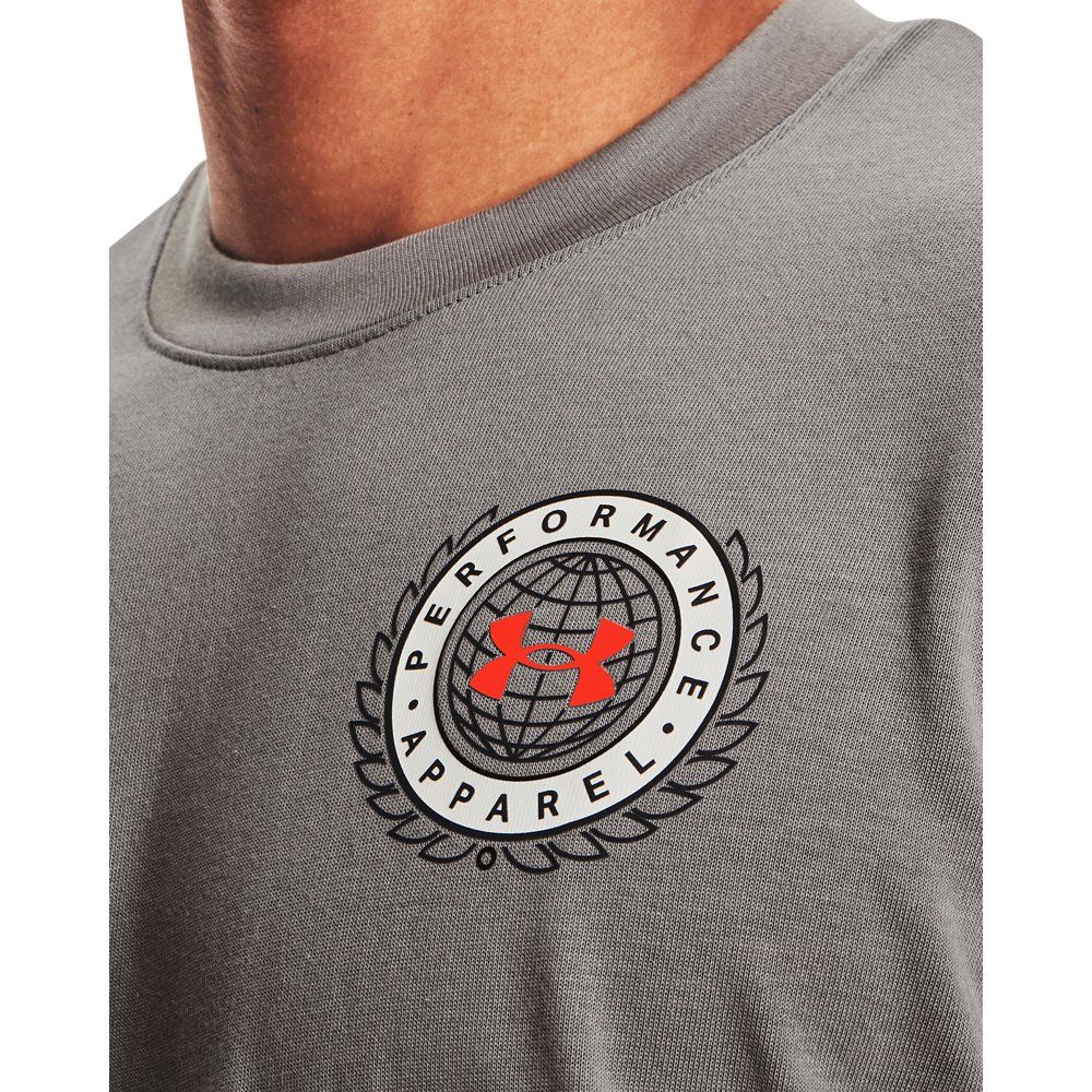 Playera de Manga Corta UA Alma Mater Crest para Hombre