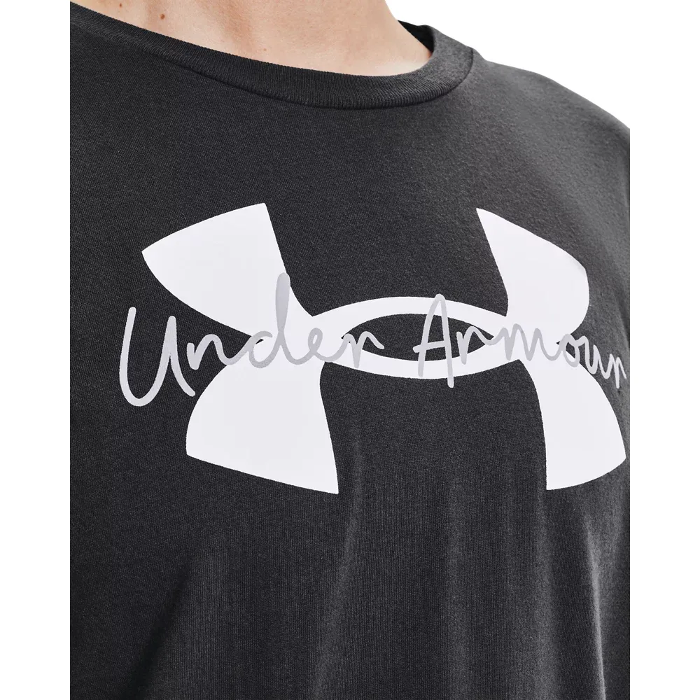 Playera UA Logo Script para Mujer