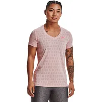 Women's UA Velocity Wordmark V-Neck Short Sleeve