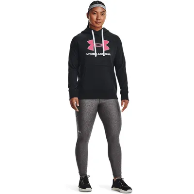 Women's UA Rival Fleece Big Logo Foil Outline Hoodie