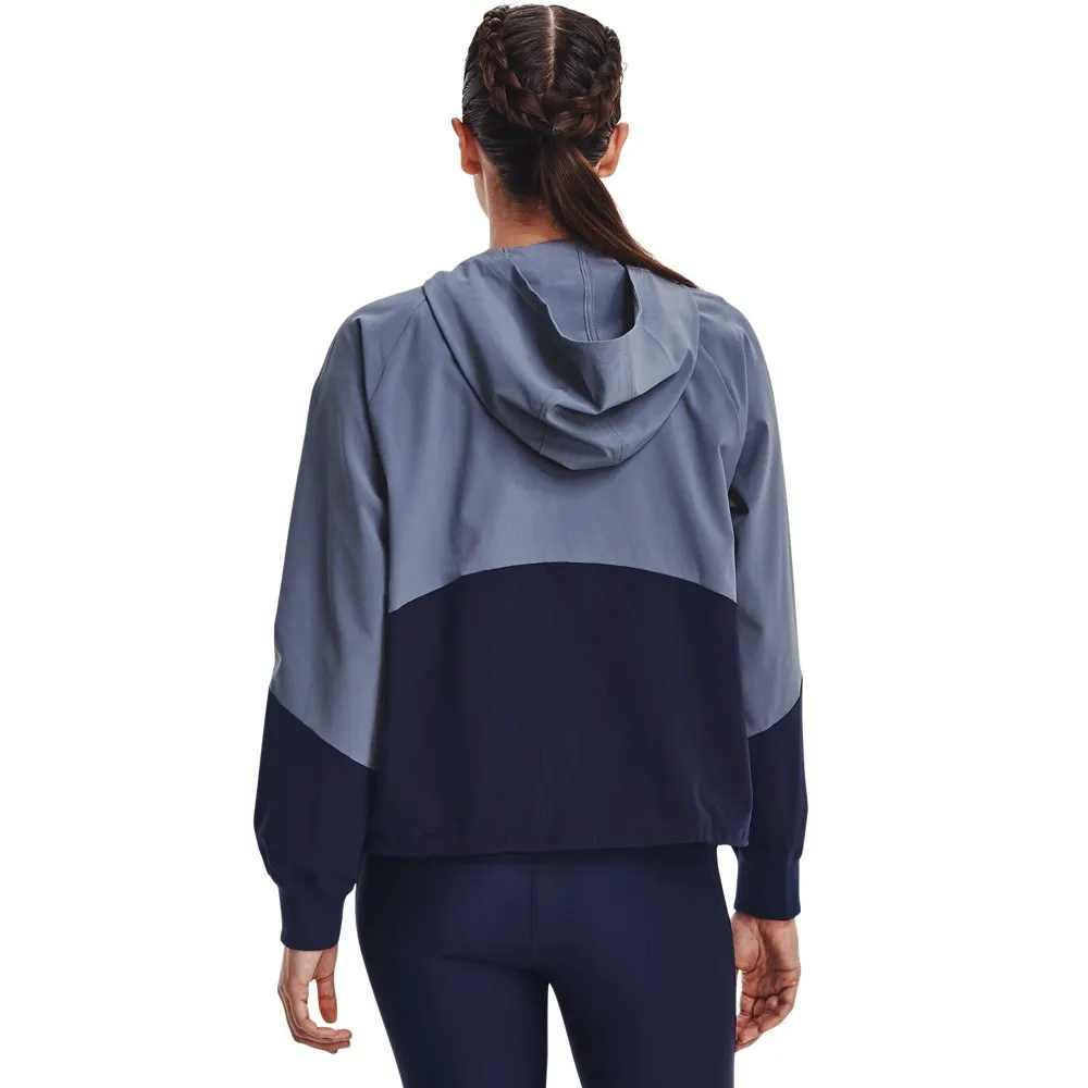 Women's UA Woven Full-Zip Jacket