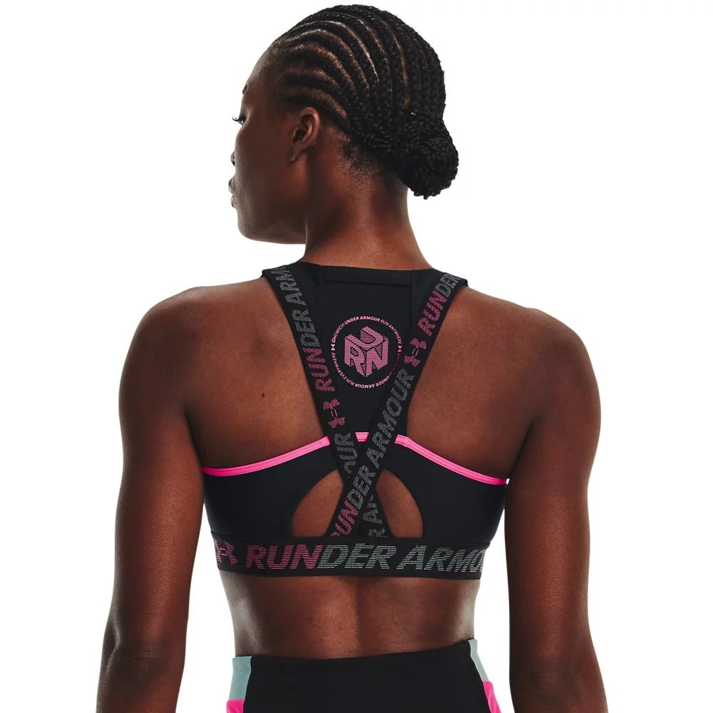 Sujetador Deportivo Armour® Mid Crossback Pocket Run para Mujer