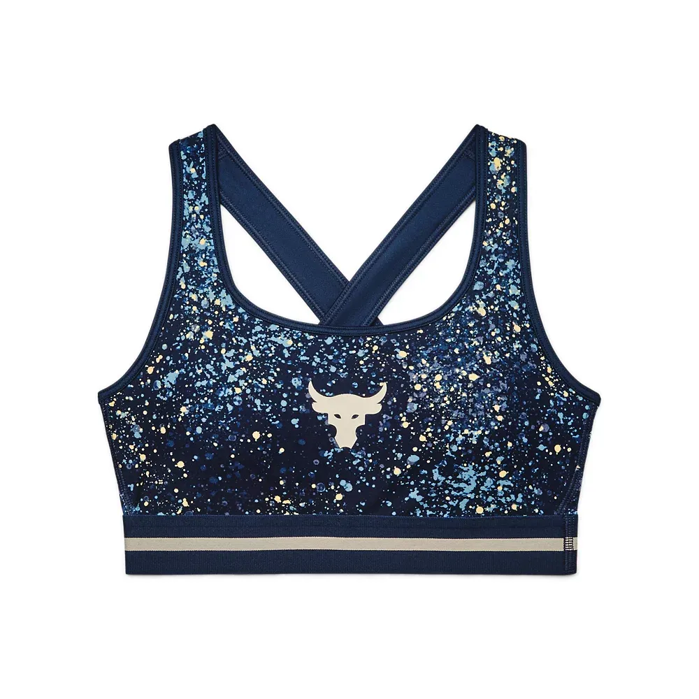 Bra Deportivo Project Rock Printed Crossback para Mujer