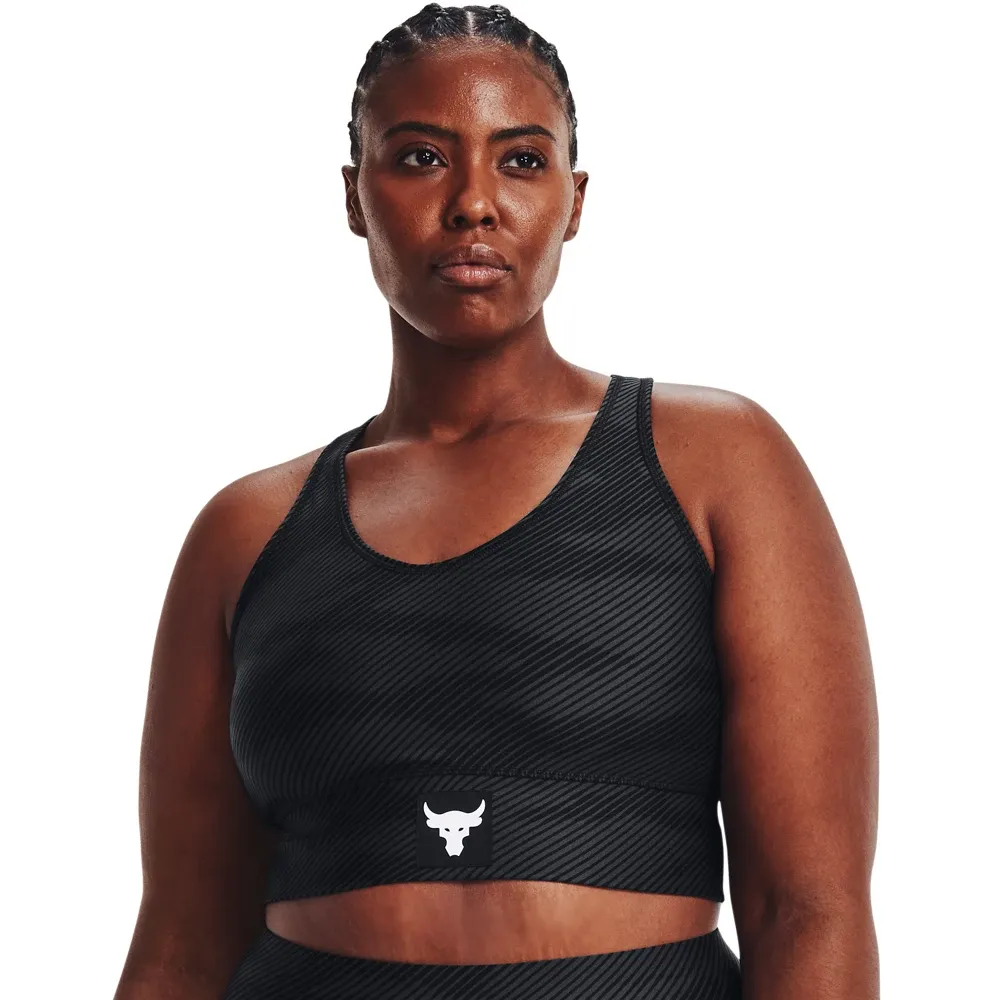 Sujetador Deportivo Project Rock HeatGear® para Mujer