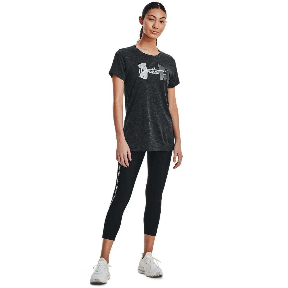 Buy Under Armour Women's Tech Twist Script Short Sleeve T-Shirt