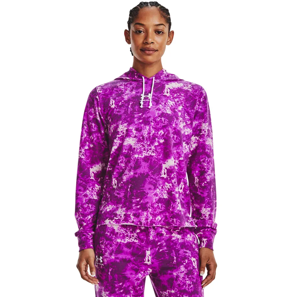 Women's UA Rival Terry Printed Hoodie