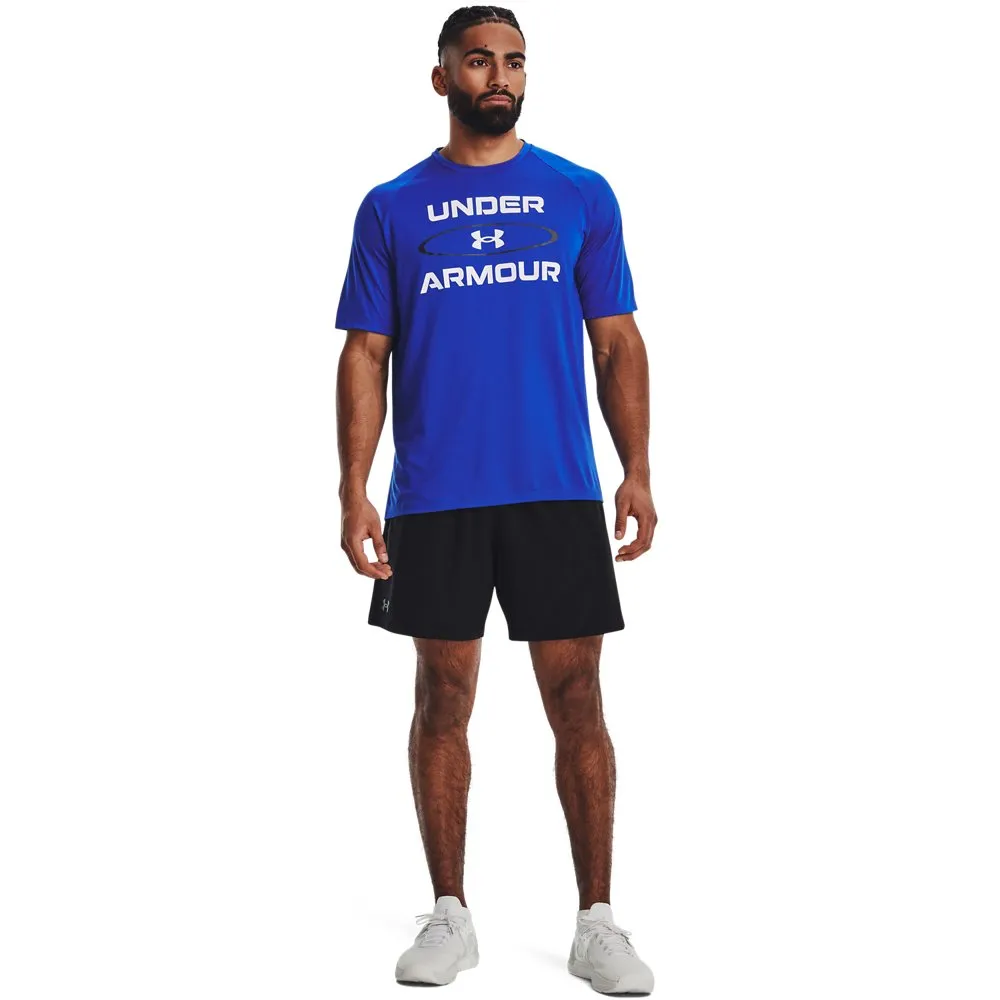 Men's UA Tech™ 2.0 Wordmark Graphic Short Sleeve