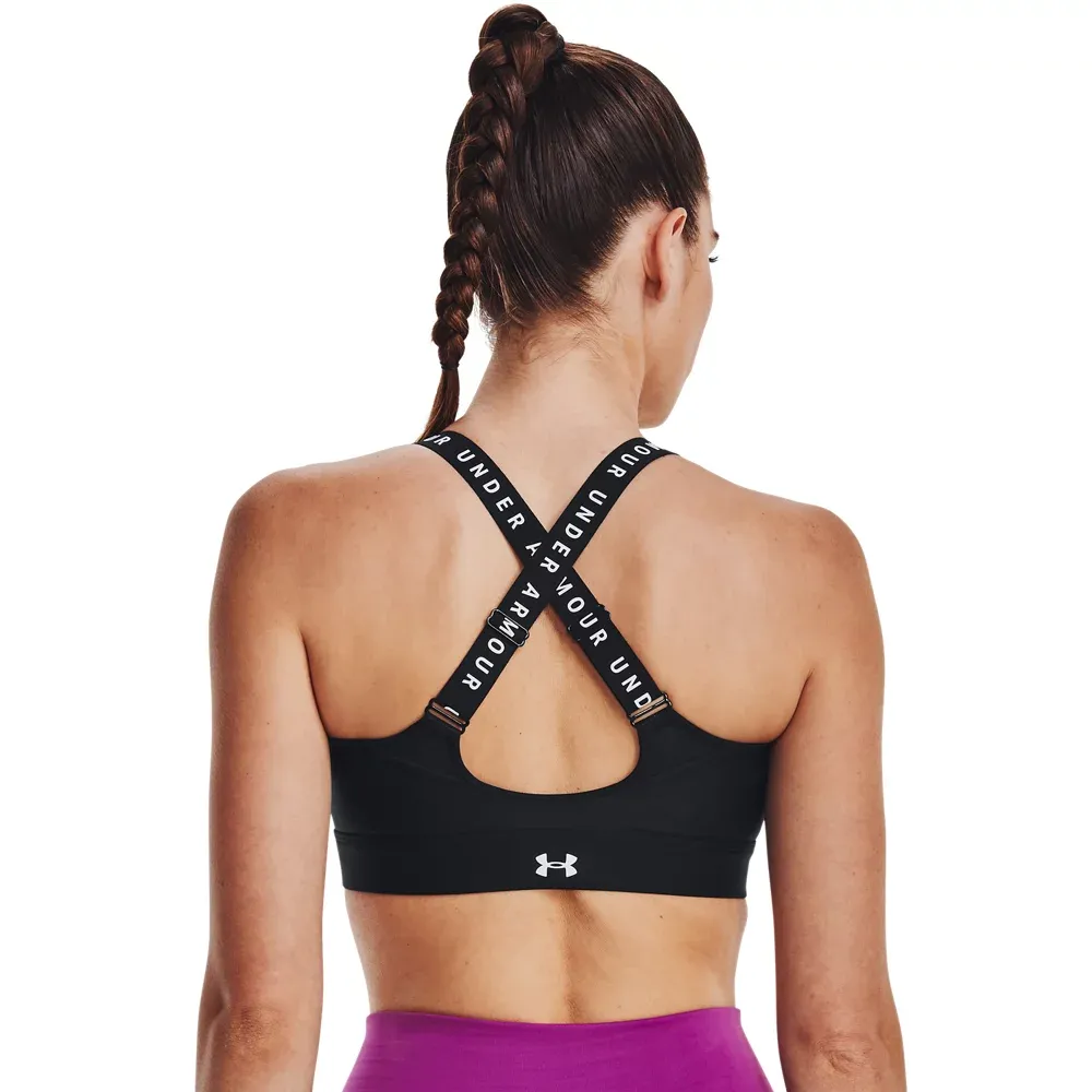 Sujetador deportivo con cremallera UA Infinity para mujer