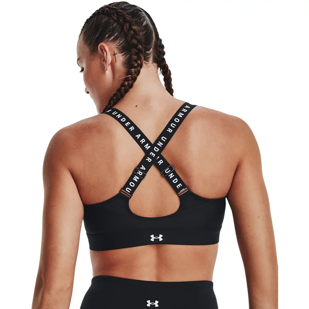 Sujetador deportivo con cremallera UA Infinity para mujer