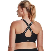 Sujetador deportivo con cremallera UA Infinity para mujer