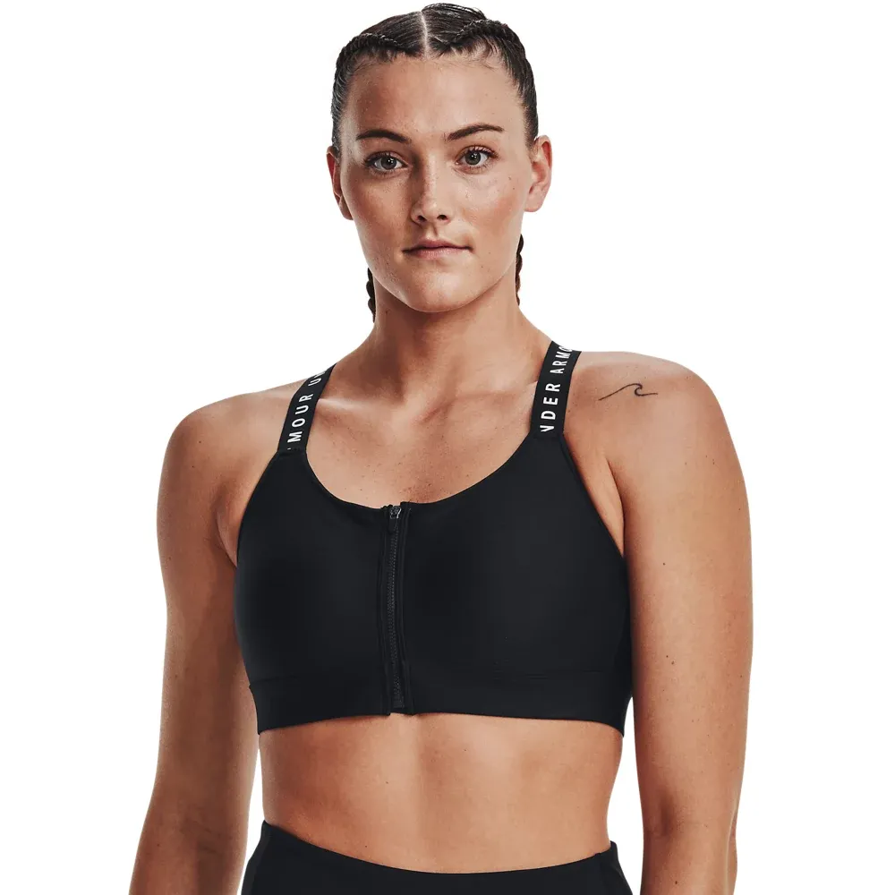 Sujetador deportivo con cremallera UA Infinity para mujer