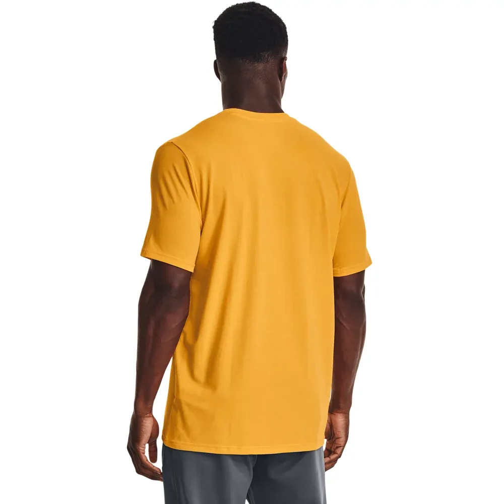 Men's Curry Iron Box Logo Short Sleeve