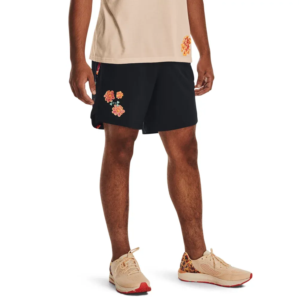 Shorts UA Launch SW 7'' Day Of The Dead para hombre