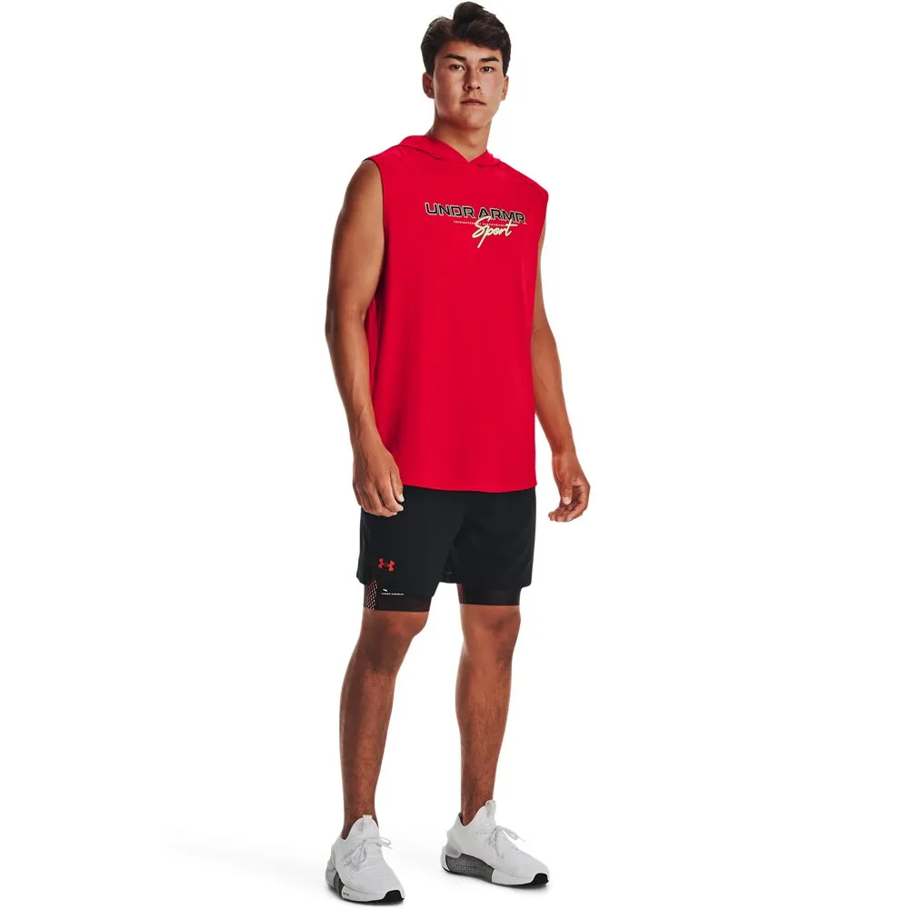 Men's UA Mesh Sport Sleeveless Hoodie