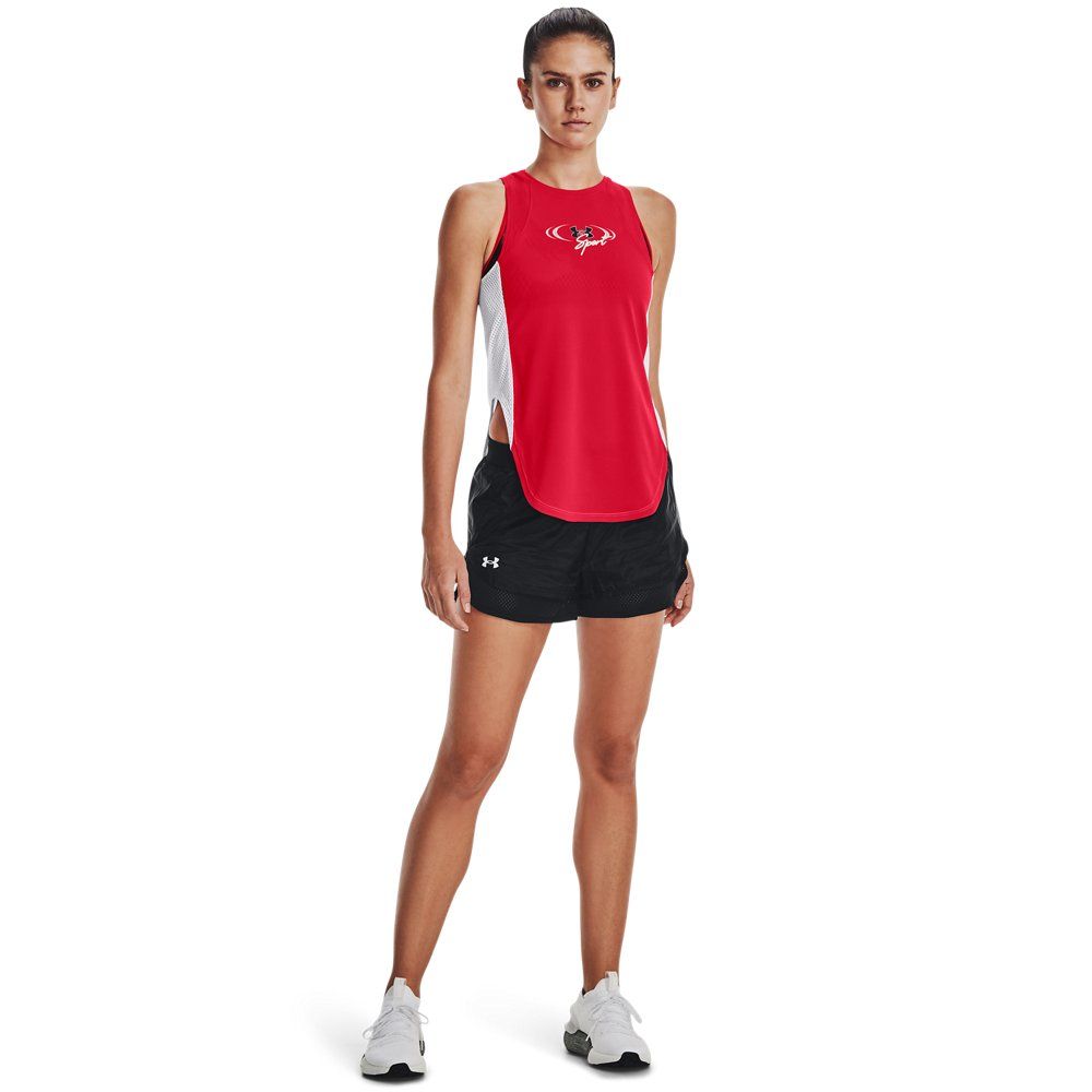 Shorts UA Woven Layered para Mujer