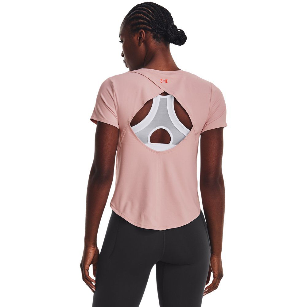 Playera manga corta UA Soft Knit para mujer