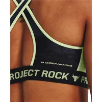 Women's Project Rock Crossback Printed Sports Bra