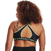 Women's Project Rock Crossback Printed Sports Bra