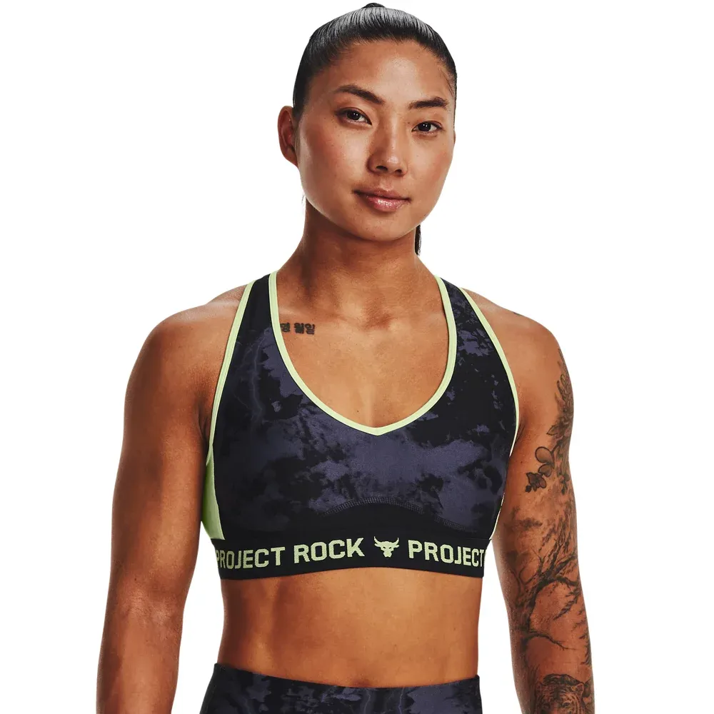 Girls' UA Crossback Graphic Sports Bra