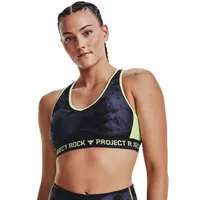 Women's Project Rock Crossback Printed Sports Bra