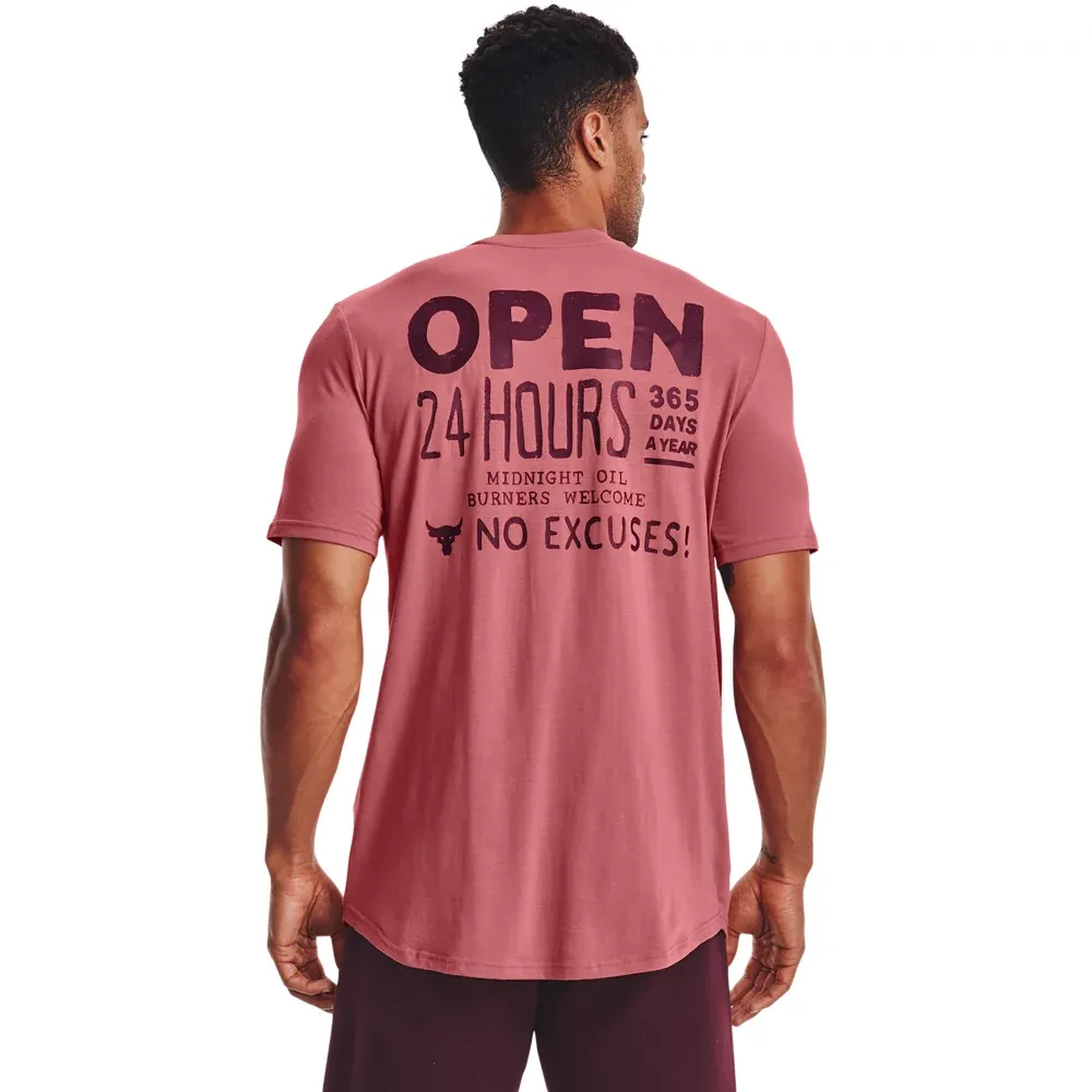 Men's Project Rock Open 24 Hours Short Sleeve