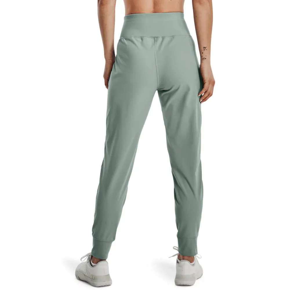 Under Armour Women's Motion Joggers Leggings-Grove Green- XLarge