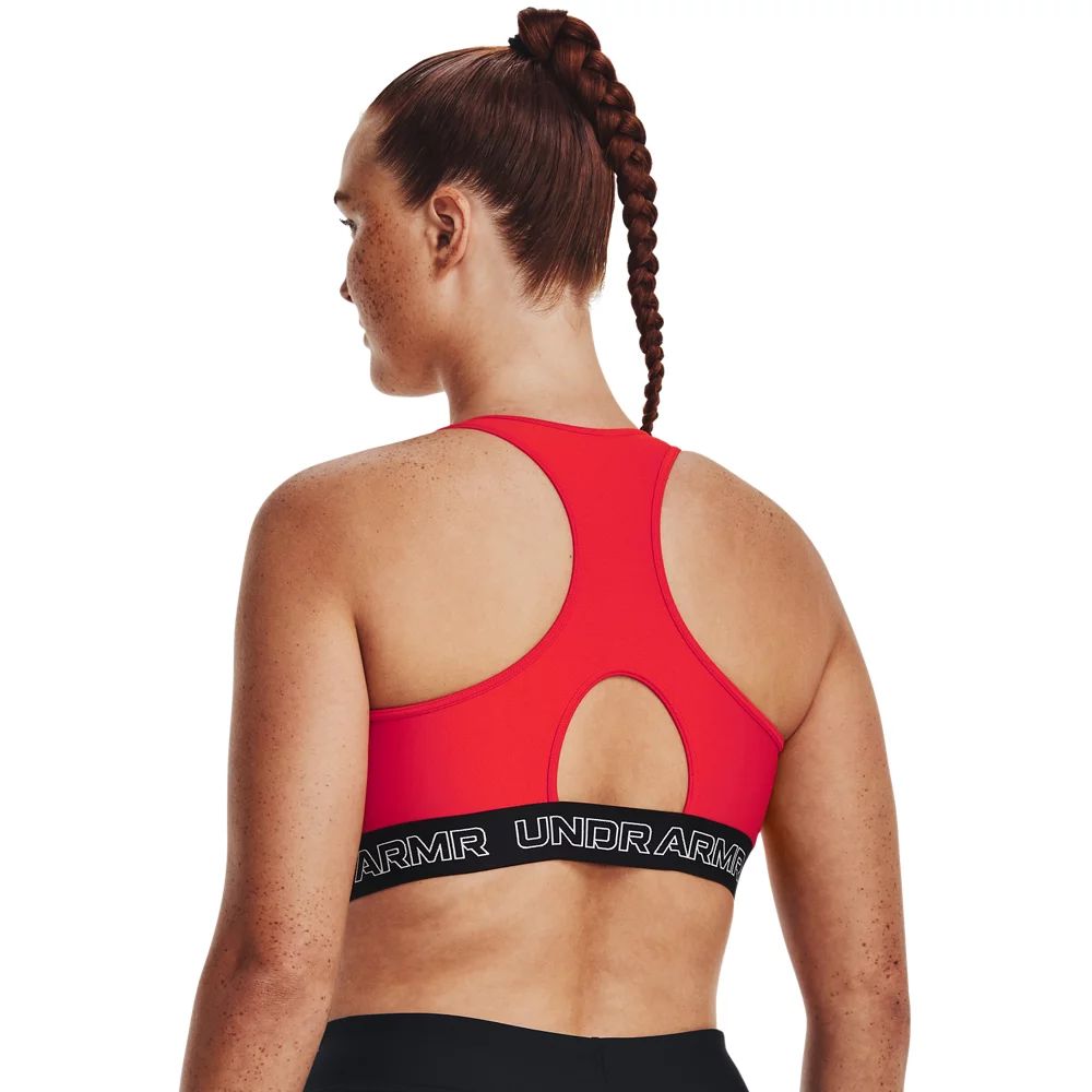 Under Armour HeatGear Armour Mid Padless Sports Bra - Womens