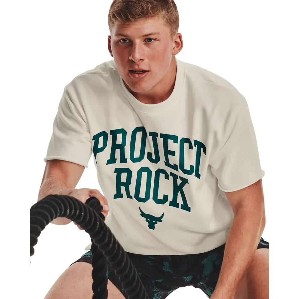 Playera de manga corta Project Rock Heavyweight Terry para hombre