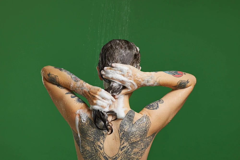 Pain shampooing Squeaky Green